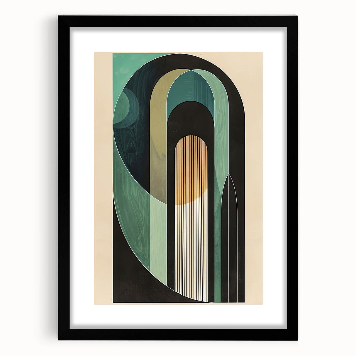 Customizable Dining Area Prints – Modern Geometric Wall Art