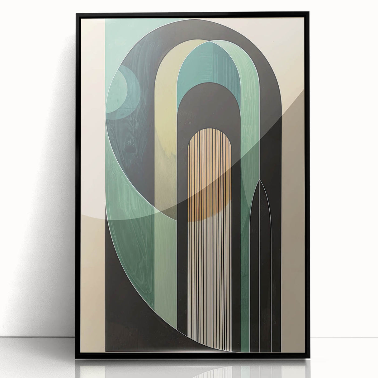 Customizable Dining Area Prints – Modern Geometric Wall Art
