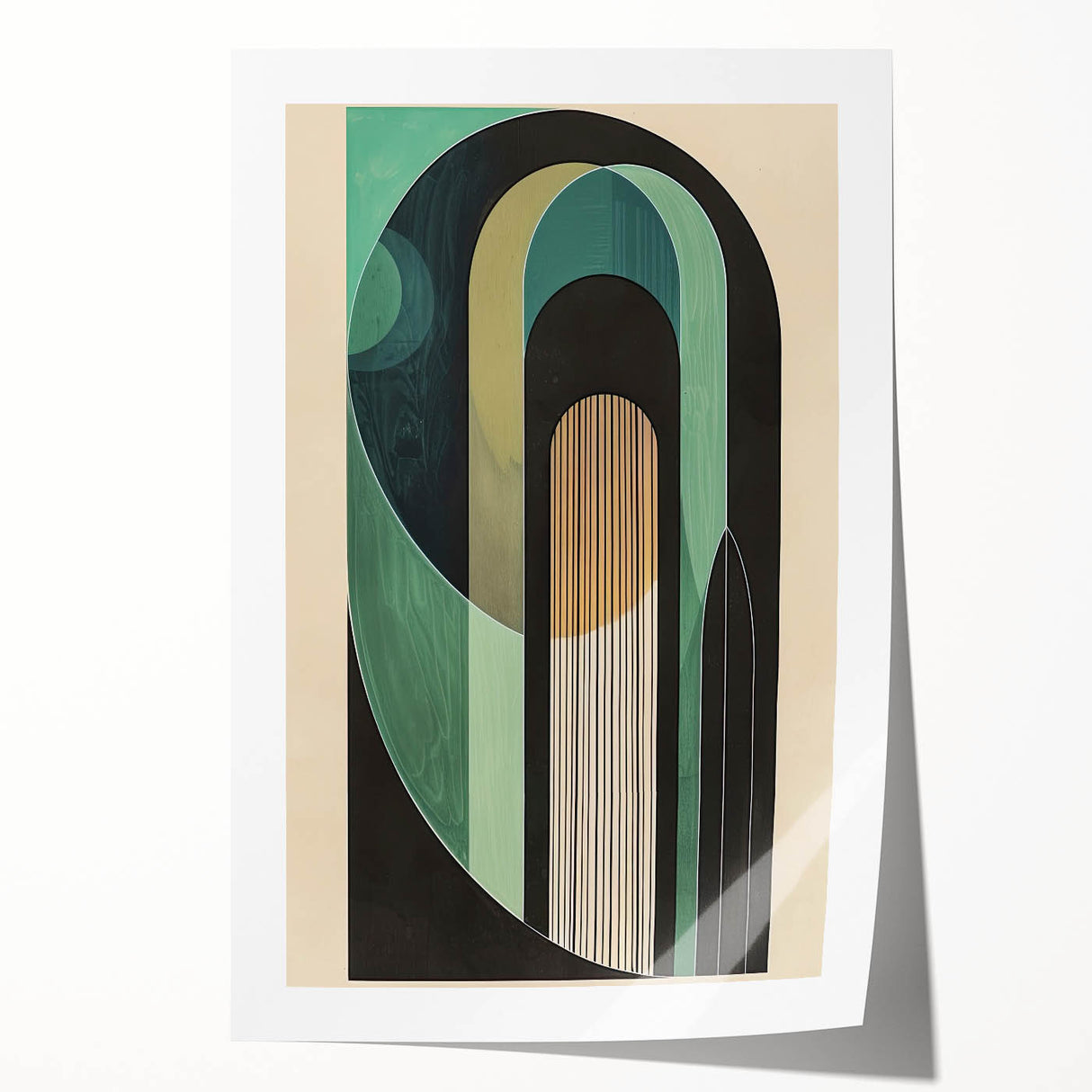 Customizable Dining Area Prints – Modern Geometric Wall Art