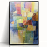 Vibrant Abstract Living Room Wall Art – Modern Canvas & Prints