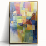 Vibrant Abstract Living Room Wall Art – Modern Canvas & Prints