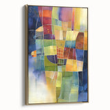 Vibrant Abstract Living Room Wall Art – Modern Canvas & Prints