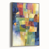 Vibrant Abstract Living Room Wall Art – Modern Canvas & Prints
