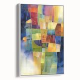 Vibrant Abstract Living Room Wall Art – Modern Canvas & Prints