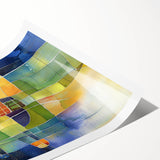 Vibrant Abstract Living Room Wall Art – Modern Canvas & Prints