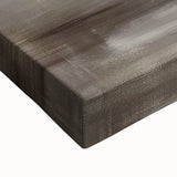 Close-up of an abstract floral stretched canvas artwork showcasing vibrant colors and intricate details, perfect for modern home decor enhancement.