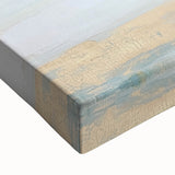 Large Abstract Wall Art – Soft Coastal Horizon Canvas Print