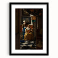 Baroque Musical Scene Wall Art - Elegant Indoor Composition