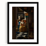 Baroque Musical Scene Wall Art - Elegant Indoor Composition