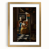 Baroque Musical Scene Wall Art - Elegant Indoor Composition