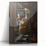 Baroque Musical Scene Wall Art - Elegant Indoor Composition