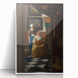 Baroque Musical Scene Wall Art - Elegant Indoor Composition