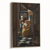 Baroque Musical Scene Wall Art - Elegant Indoor Composition