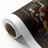 Baroque Musical Scene Wall Art - Elegant Indoor Composition