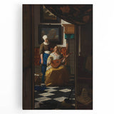 Baroque Musical Scene Wall Art - Elegant Indoor Composition