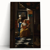 Baroque Musical Scene Wall Art - Elegant Indoor Composition