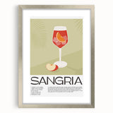 Textured abstract art print in muted gray and blue tones, framed with a silver mat, ideal for bedroom wall decor.