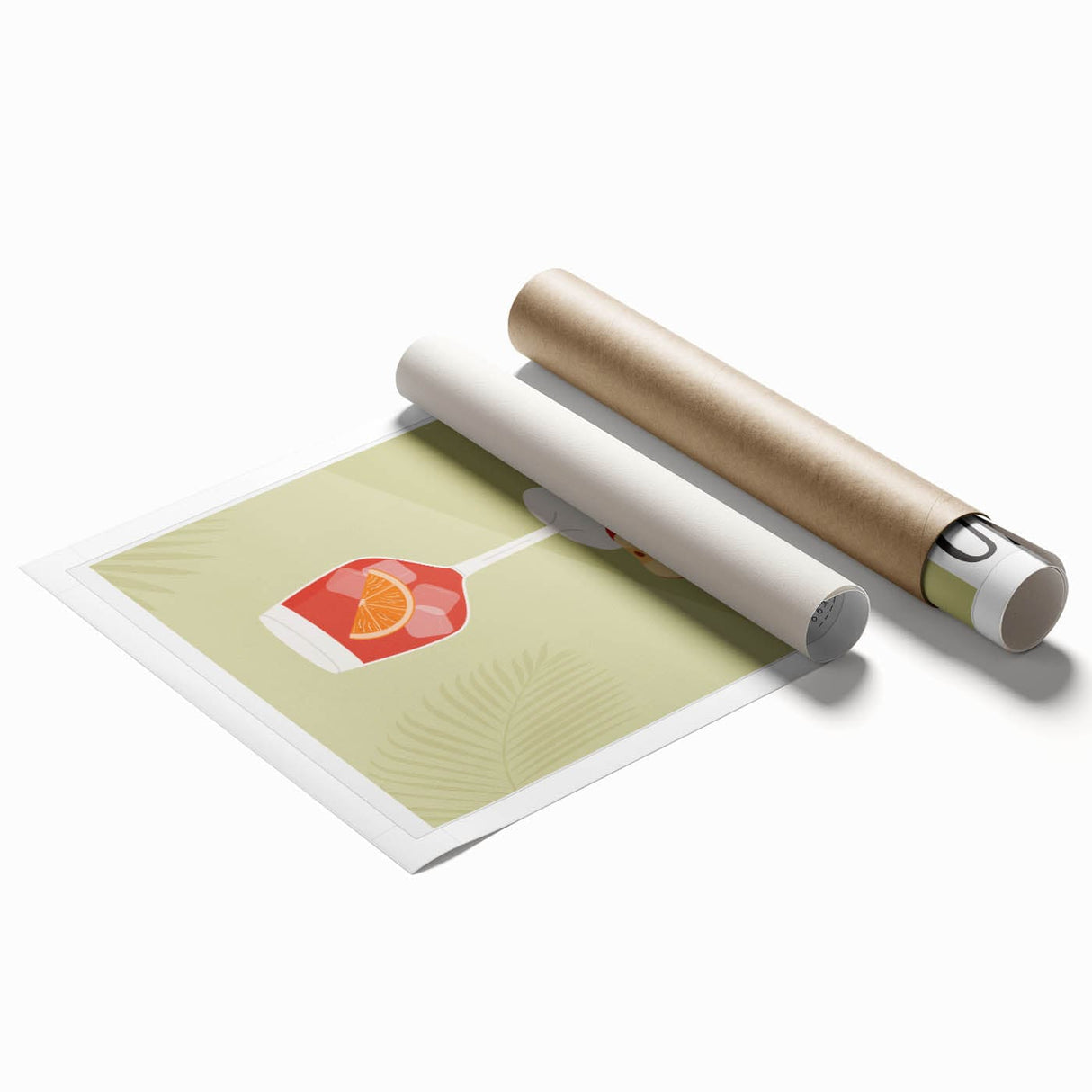 Extra large rolled print featuring a floral design in soft pastel shades, ideal for classy bathroom wall art.