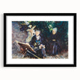 Impressionist Portrait - In the Generalife by John Singer Sargent Print