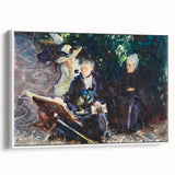 Impressionist Portrait - In the Generalife by John Singer Sargent Print