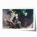 Impressionist Portrait - In the Generalife by John Singer Sargent Print