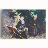 Impressionist Portrait - In the Generalife by John Singer Sargent Print