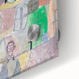 Abstract Star Wall Art - Playful and Textured Modern Expressionist Decor