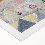 Abstract Star Wall Art - Playful and Textured Modern Expressionist Decor