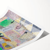 Abstract Star Wall Art - Playful and Textured Modern Expressionist Decor