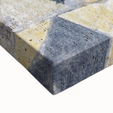 Abstract Star Wall Art - Playful and Textured Modern Expressionist Decor