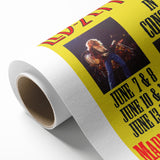 Led Zeppelin Madison Square Garden Poster | 1970s Concert Wall Art