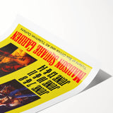 Led Zeppelin Madison Square Garden Poster | 1970s Concert Wall Art