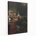 Classical Realism Painting - A Duet by P.S. Krøyer, Elegant Interior Scene