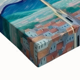 Dreamy Starry Night Girls Room Wall Art – Kids Room Art Print