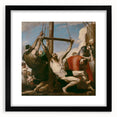 Baroque Religious Art - The Raising of the Cross Wall Art Print