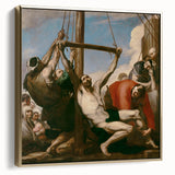 Baroque Religious Art - The Raising of the Cross Wall Art Print