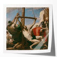 Baroque Religious Art - The Raising of the Cross Wall Art Print