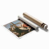 Baroque Religious Art - The Raising of the Cross Wall Art Print