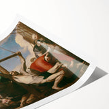 Baroque Religious Art - The Raising of the Cross Wall Art Print