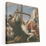 Baroque Religious Art - The Raising of the Cross Wall Art Print