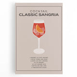 Black and white stretched canvas featuring a minimalist design of various kitchen utensils, ideal for kitchen wall art.