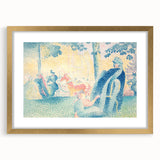 Impressionist Park Scene - In the Park by Henri Edmond Cross Print