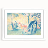 Impressionist Park Scene - In the Park by Henri Edmond Cross Print