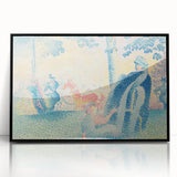 Impressionist Park Scene - In the Park by Henri Edmond Cross Print