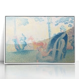 Impressionist Park Scene - In the Park by Henri Edmond Cross Print
