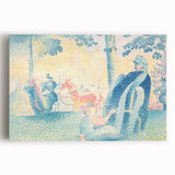 Impressionist Park Scene - In the Park by Henri Edmond Cross Print