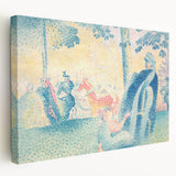 Impressionist Park Scene - In the Park by Henri Edmond Cross Print