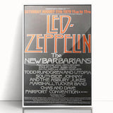Led Zeppelin Knebworth 1979 Poster | Retro Music Wall Art