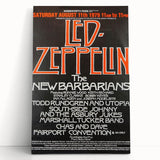 Led Zeppelin Knebworth 1979 Poster | Retro Music Wall Art
