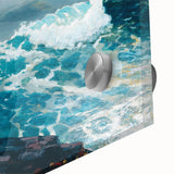 Realism Art Print - Northeaster by Winslow Homer, Ocean Waves Scene